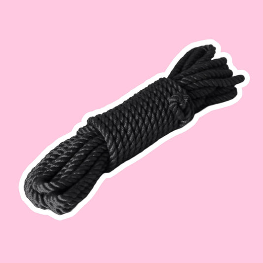 Obsidian Obsession - Shibari Rope - 26.2ft/8m